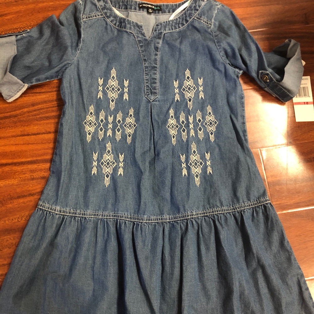 Denim dress
